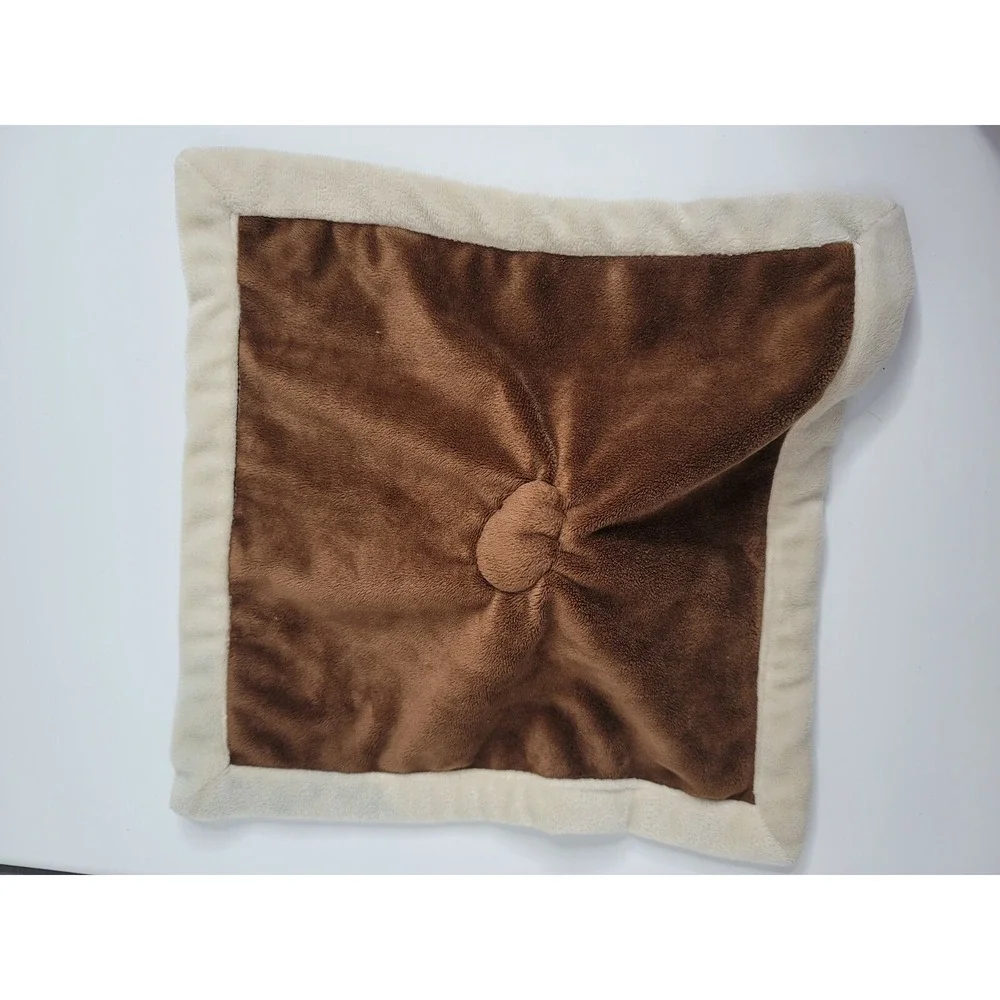 Tiddliwinks Monkey Brown Baby Security‎ Blanket Lovey Soft Animal